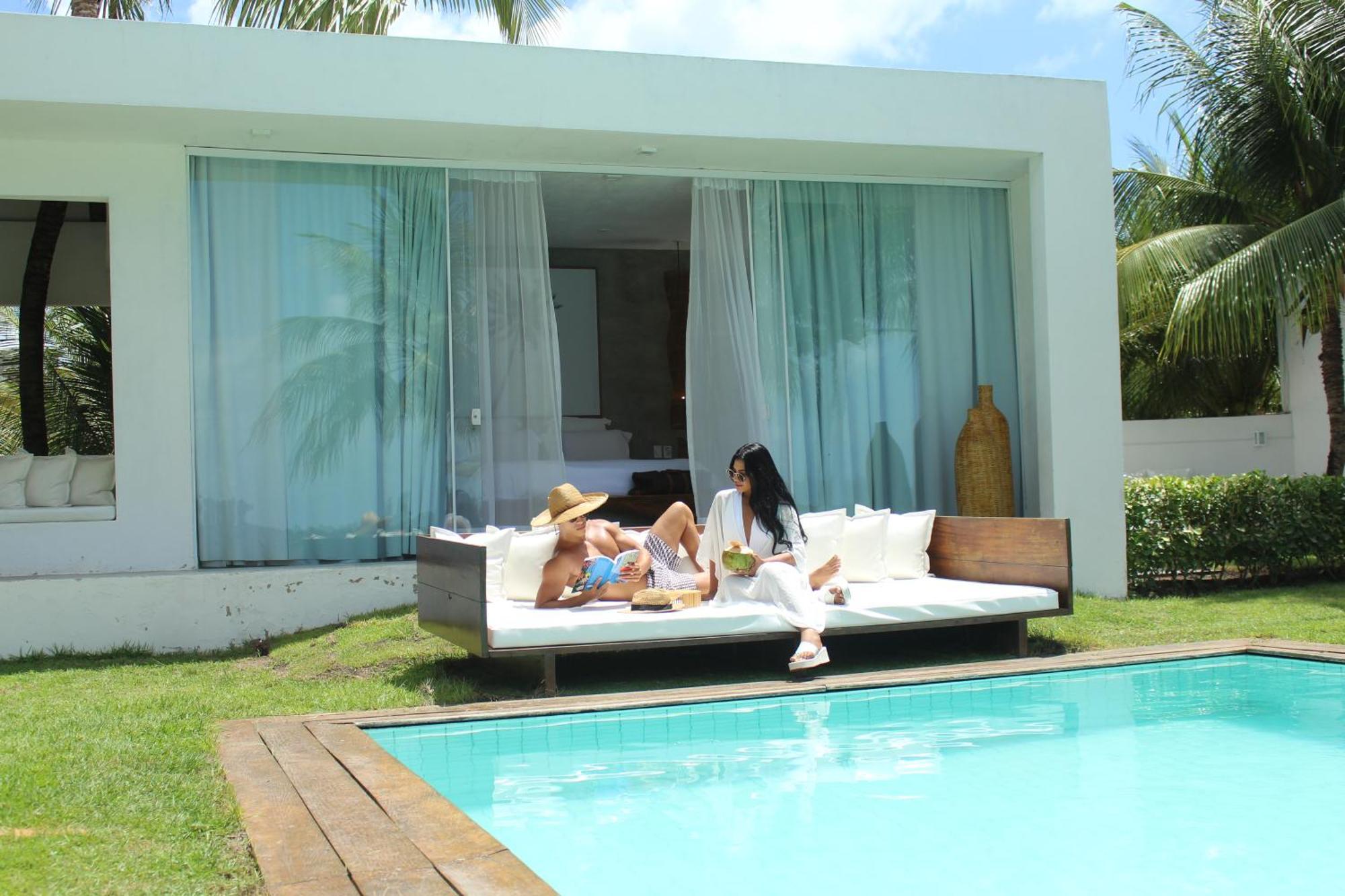 Pe Na Areia Boutique Hotel ジャパラティンガ エクステリア 写真